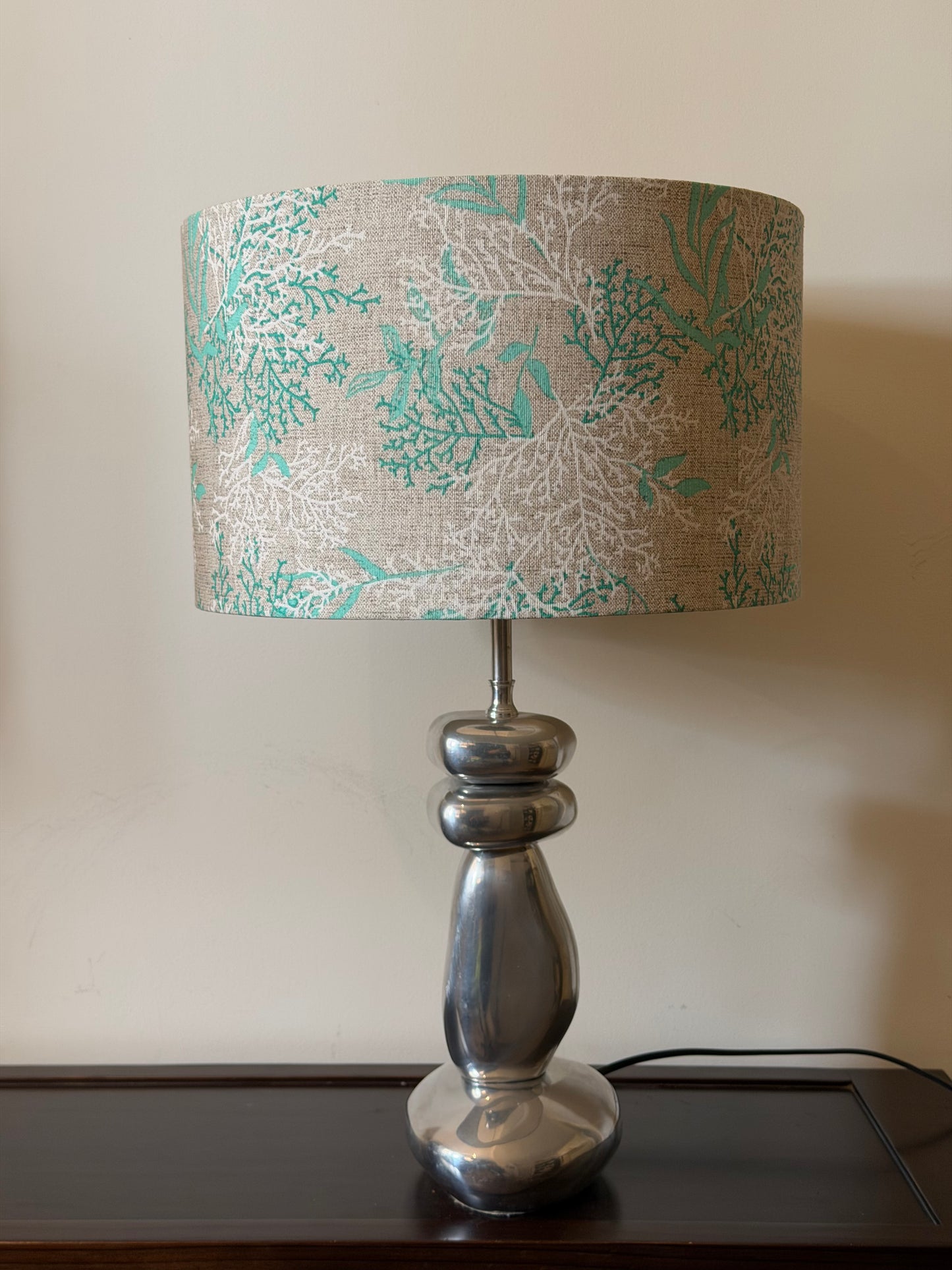 Vintage Silverstone Table Lamp by Reliving/Lightmakers (1990s)