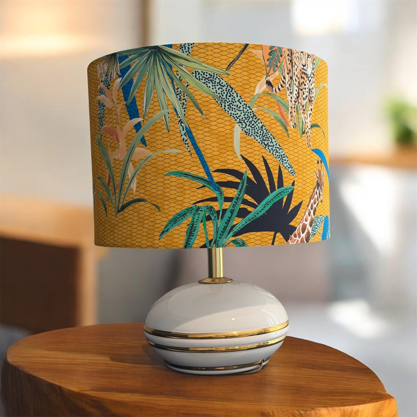 Handmade Italian Silk Lampshade