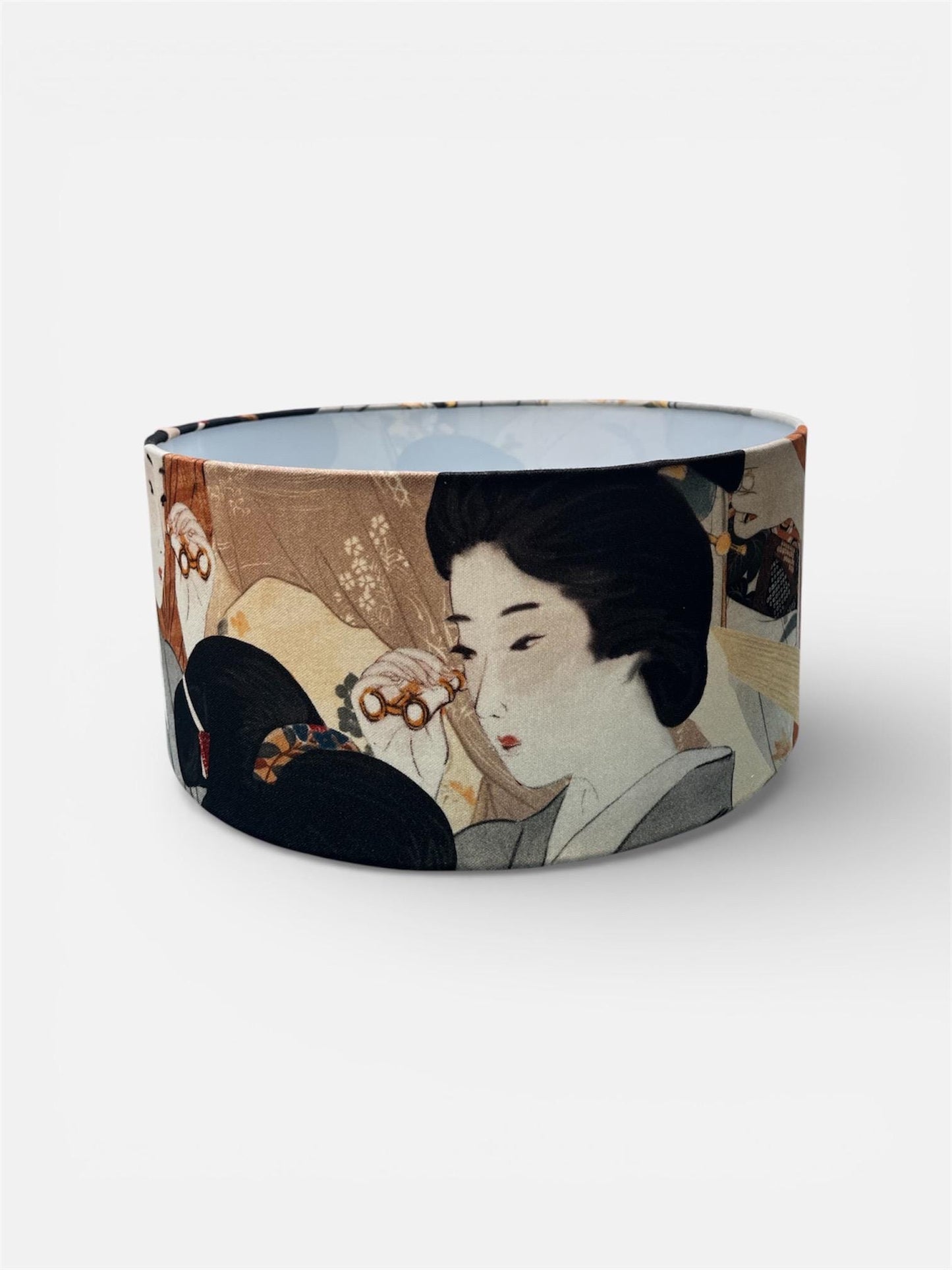 Geisha  Handmade  Organic Cotton Lamp Shade