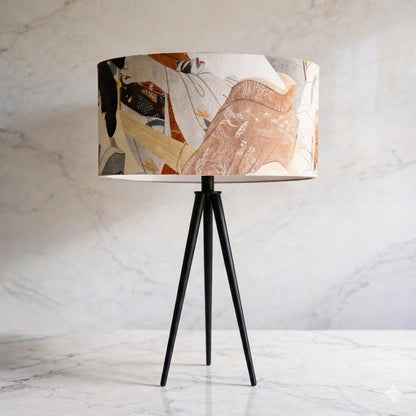 Geisha  Handmade  Organic Cotton Lamp Shade