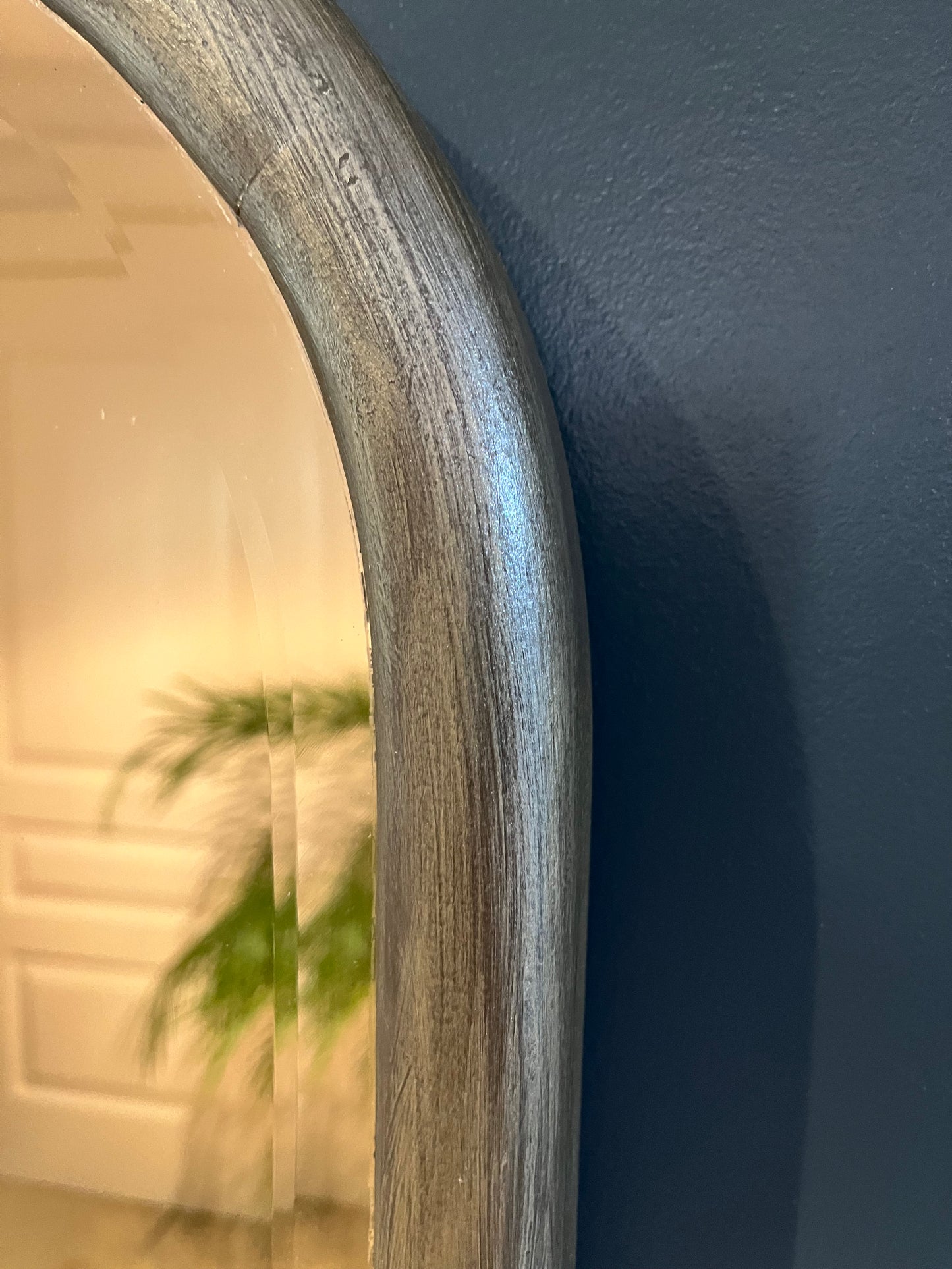 Antique Canadian Solid Wood Mirror - Over 100 Years Old