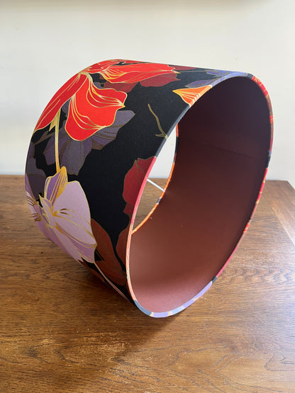 Handmade Colourful Drum Lampshade