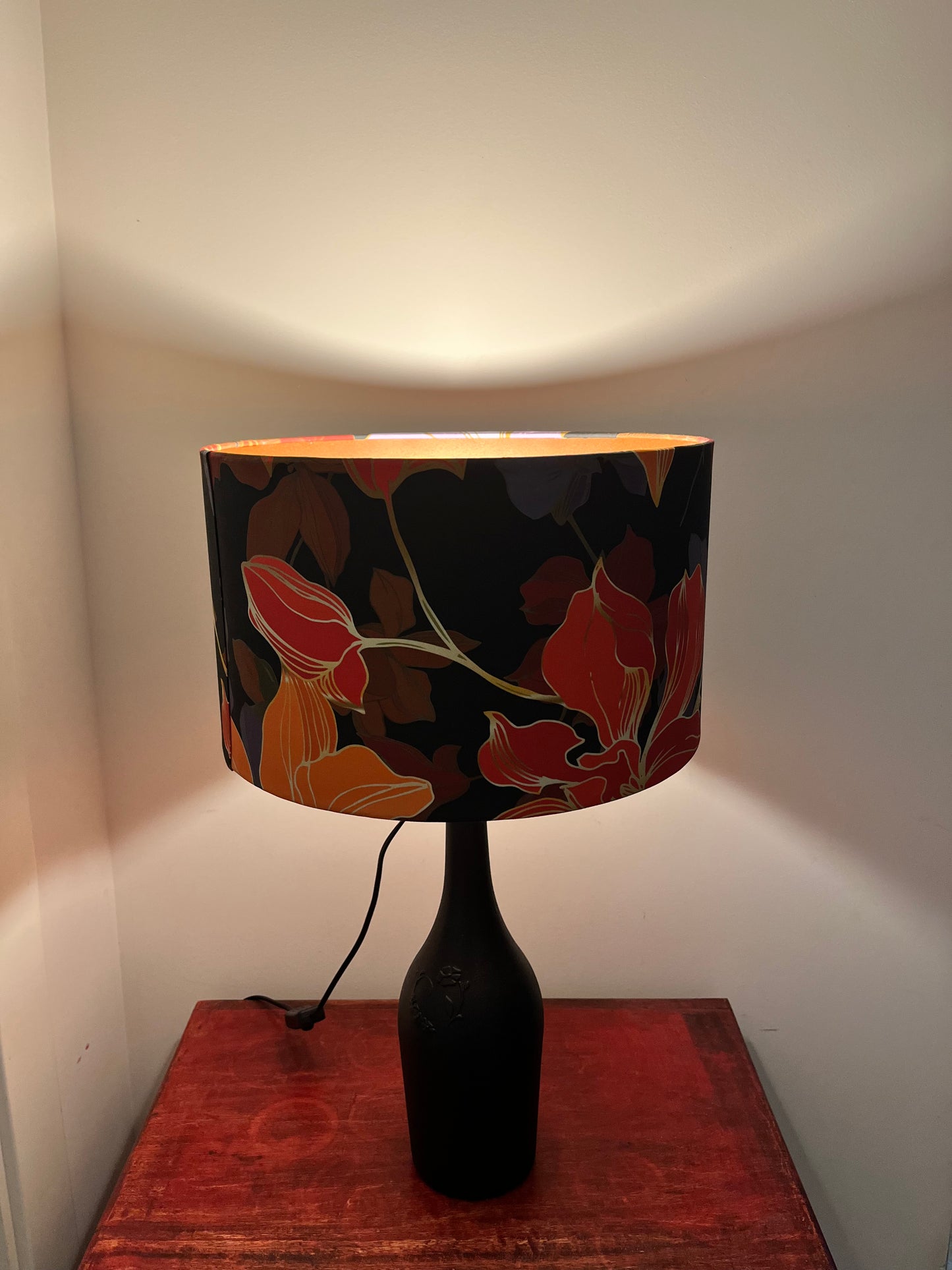Handmade Colourful Drum Lampshade
