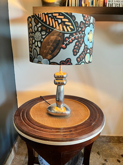 Handcrafted Floral Drum Lampshade