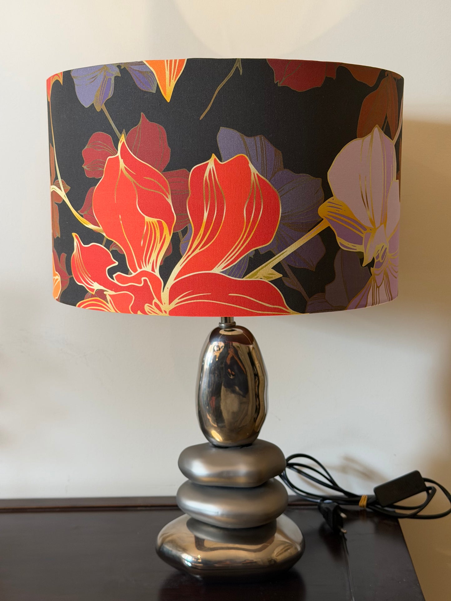 Stacked Stone Ceramic Lamp Base – Steen Spiegel (1990s)