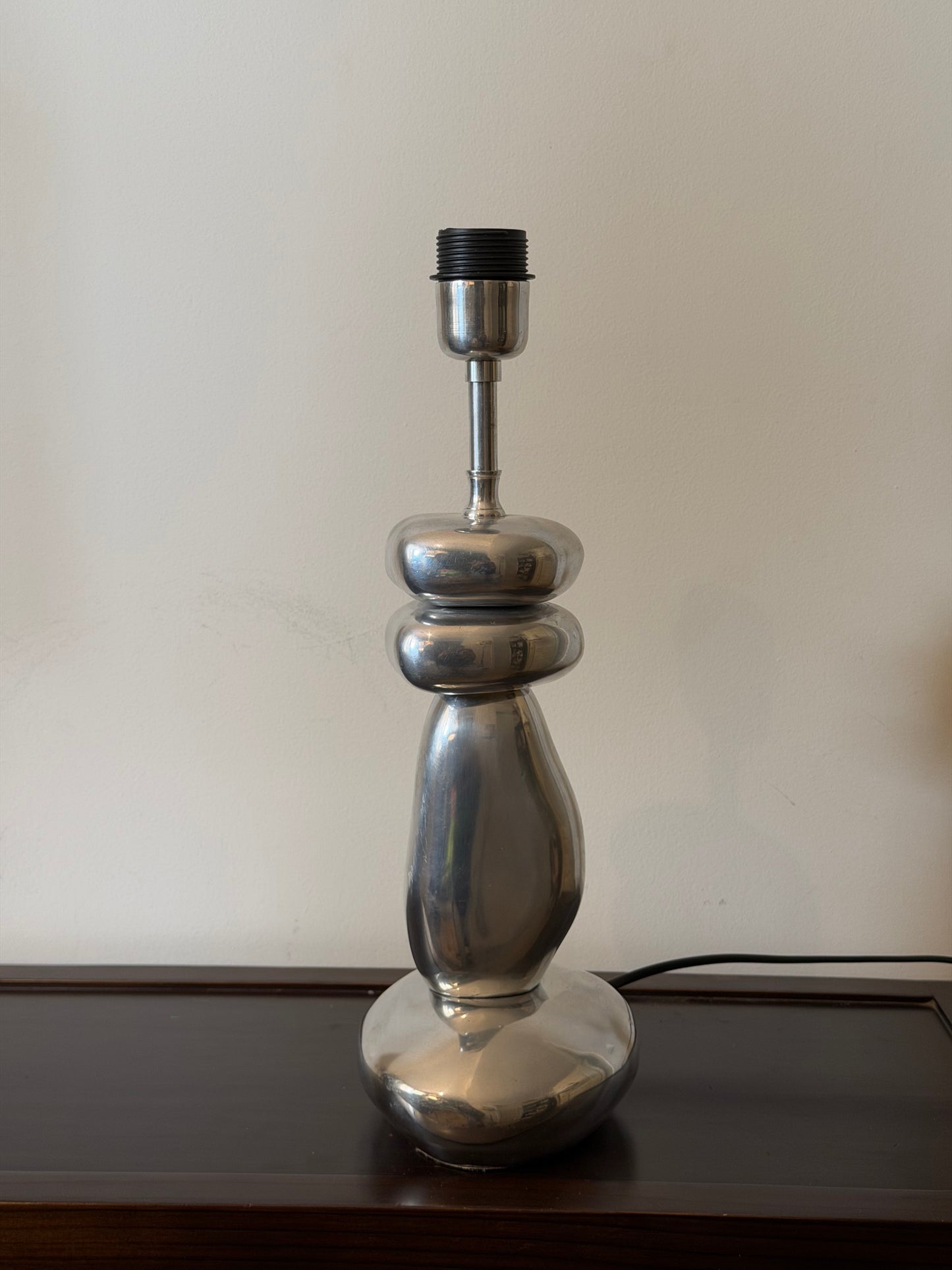 Vintage Silverstone Table Lamp by Reliving/Lightmakers (1990s)