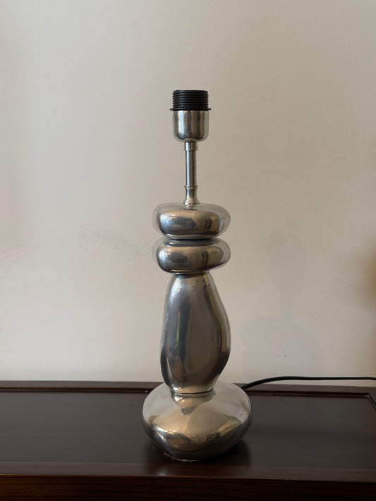 Vintage Silverstone Table Lamp by Reliving/Lightmakers (1990s)