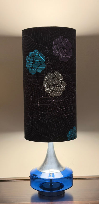 Handmade Lampshade in Vintage Sven Fristedt Fabric — Borås Cotton, 1991