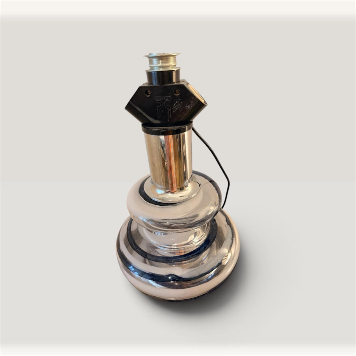 1970s Italian Murano Glass Table Lamp