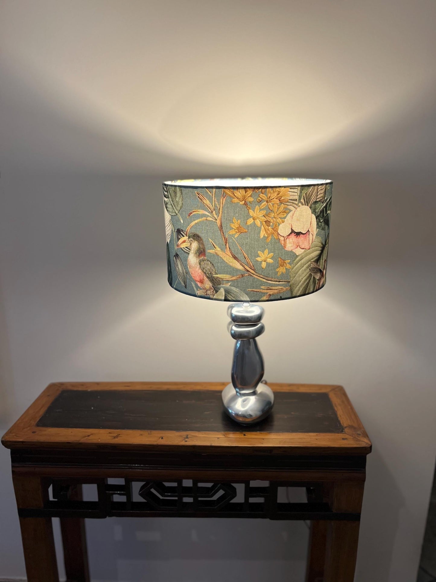 Handcrafted Drum Boho Lampshade
