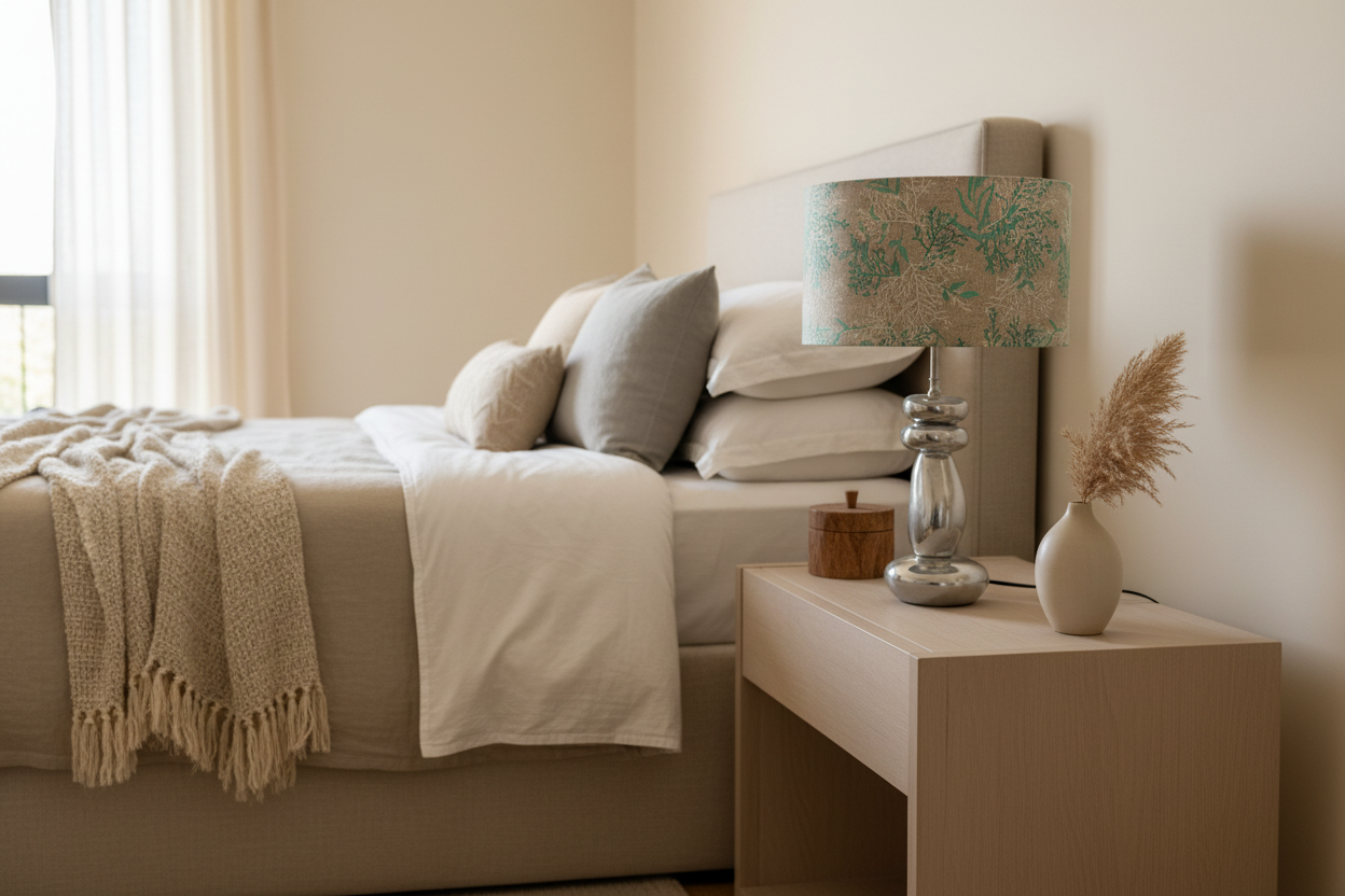 Lamp in lifestyle setting