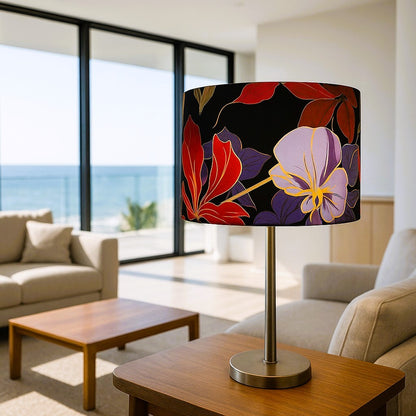Handmade Colourful Drum Lampshade