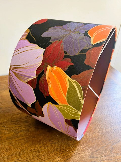 Handmade Colourful Drum Lampshade
