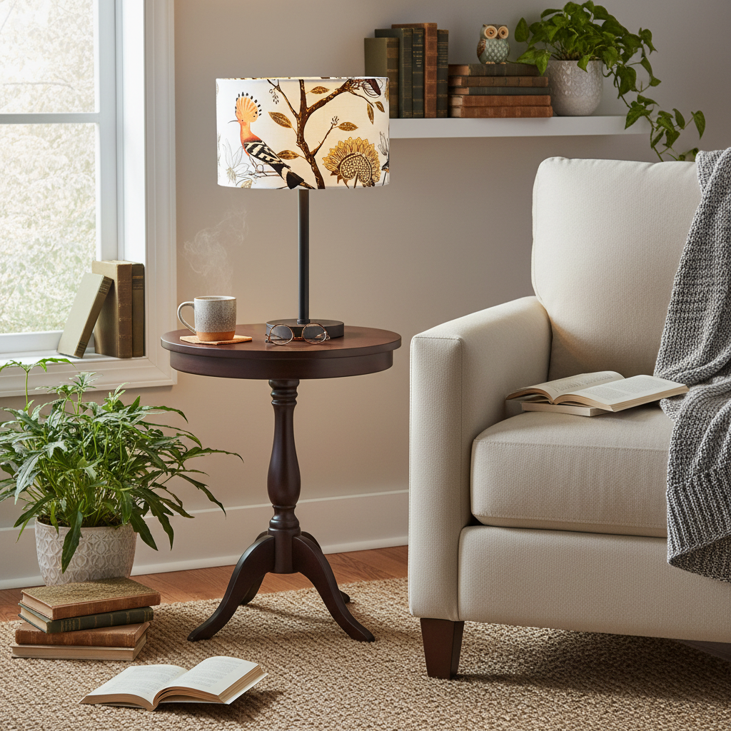 Reading nook setting